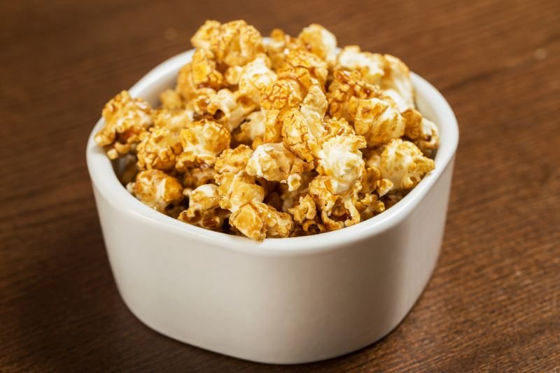 burnt popcorn smell